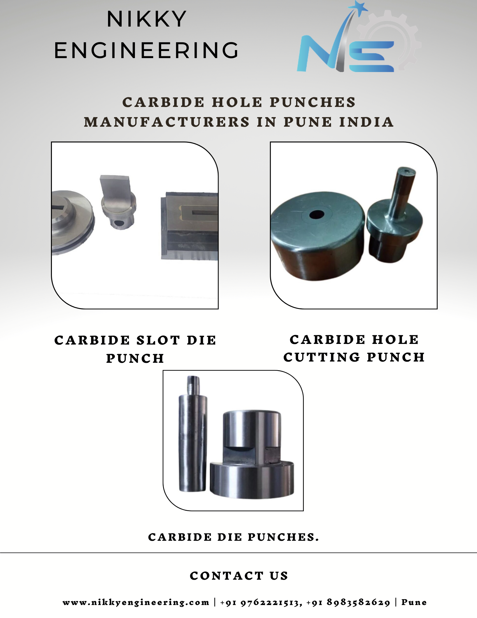 Carbide hole punches manufacturers in Pune India